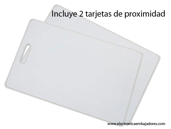 LECTOR DE TARJETAS DE PROXIMIDAD lector de tarjetas de proximidad: