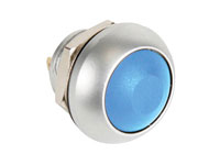 PULSADOR PANEL ROSCA SERIE 30 1NA AZUL                                                                                                                                                                  