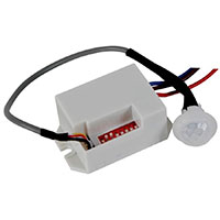DETECTOR PRESENCIA ILUMINACION EMPOTRAR MINIATURA                                                                                                                                                       