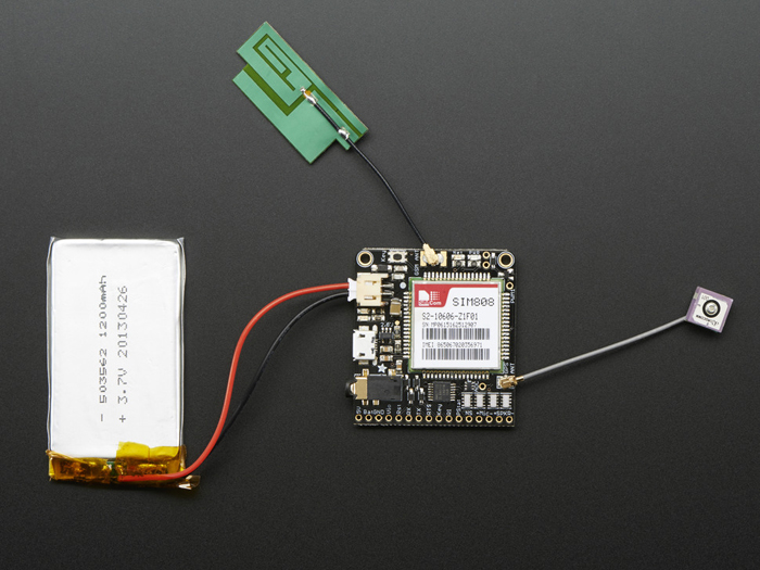 Adafruit 2460 - Antenne GPS Passive uFL - 2 dBi