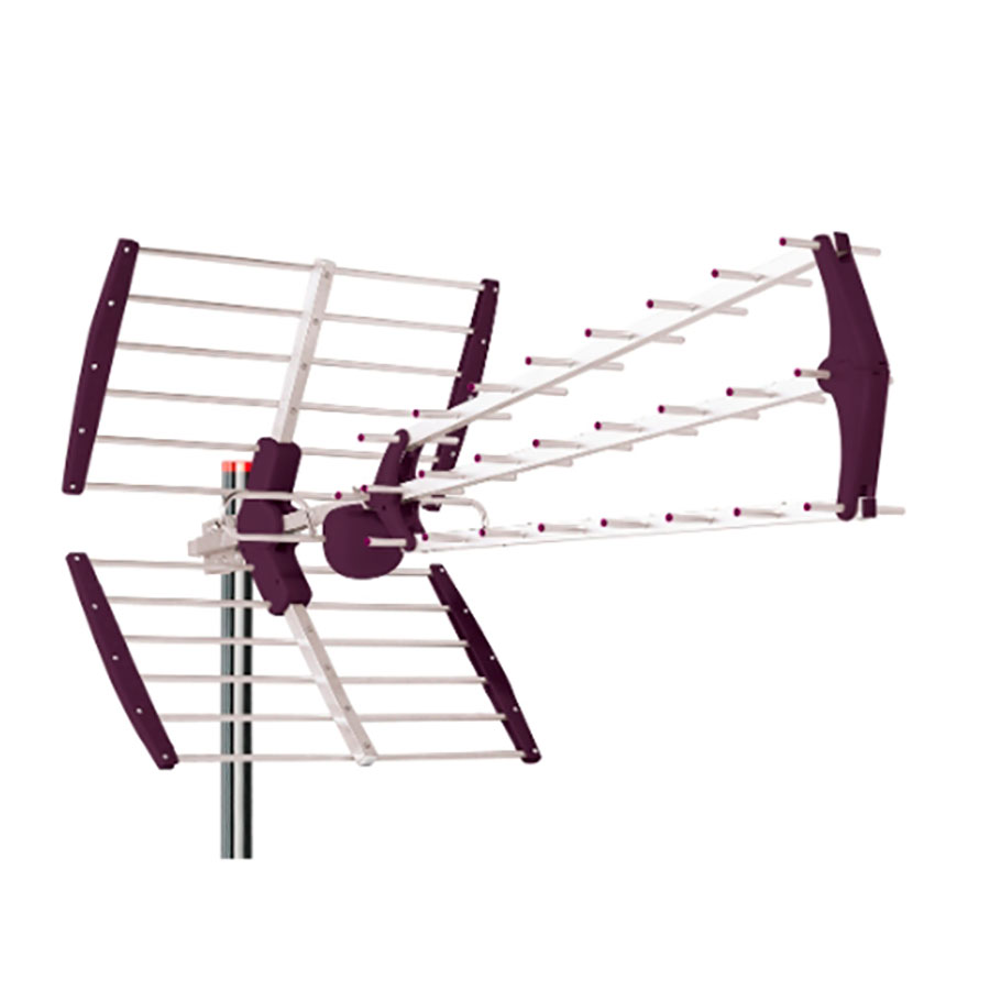 Tecatel - Antena Exterior TV Mástil UHF