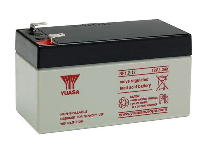 Yuasa NP1.2-12 - Bateria Chumbo 12 V - 1,2 Ah - NP1,2-12