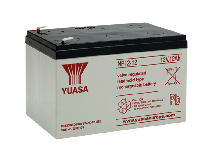 Yuasa 12-12 - Batería Plomo 12 V - 12,0 Ah - NP12-12