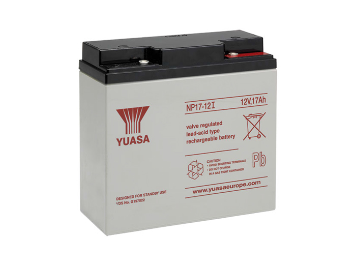 Yuasa 17-12 - Batería Plomo 12 V - 17 Ah - NP17-12I