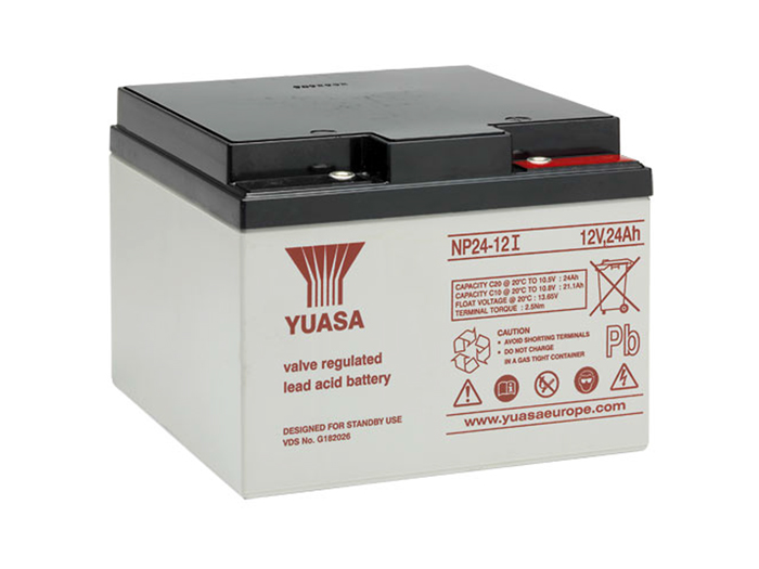 Yuasa 24-12 - Batería Plomo 12 V - 24 Ah - NP24-12I