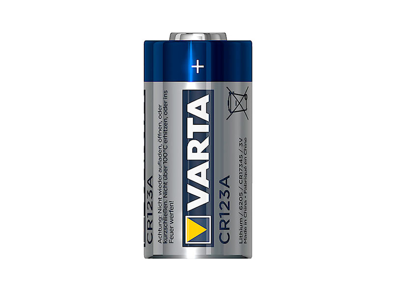 Varta CR123A - Pilha Lítio - 3 V - 1400 mAh - 2/3 A