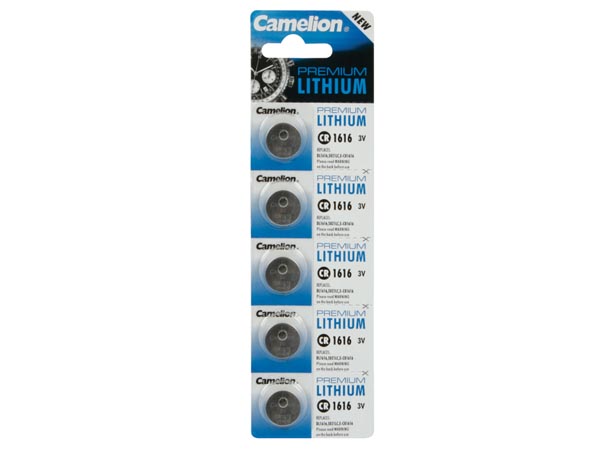 Camelion CR1616 - Lithium Battery - PLI303