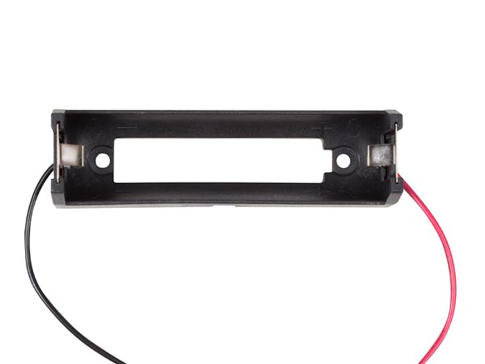 Battery Holder for 1 x 18650 Battery - with Cable