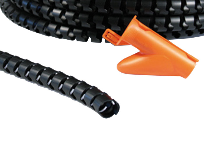 Pliozip - PLIOZIP Tubing Ø25 mm Black - 2 m - PLIOZIP25PPL2