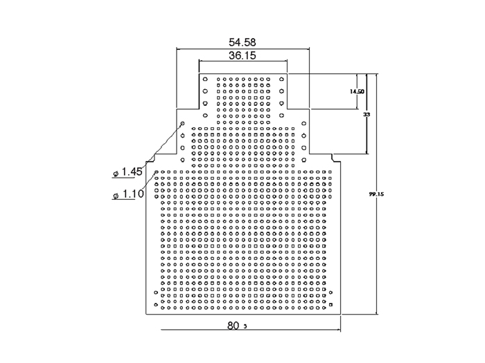 Circuit Imprimé pour Boîter CJCA701