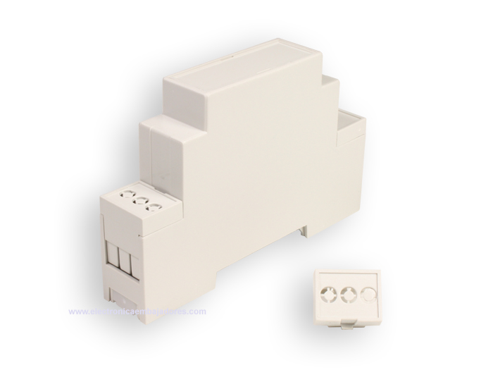 Camdenboss DIN Rail Enclosure 6 Positions 58 x 90 x 17.5 mm CNMB/1/KIT