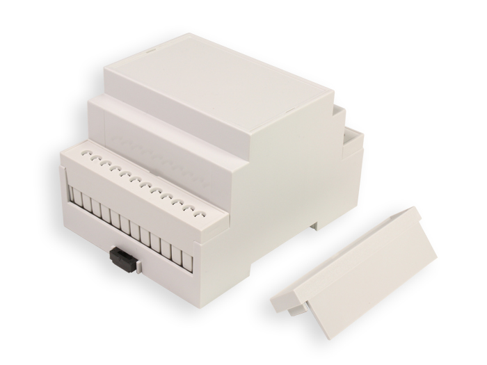 Camdenboss - Boîtier sur Rail DIN DIN 24 Connexions 58 x 90 x 71 mm - CNMB/4/KIT