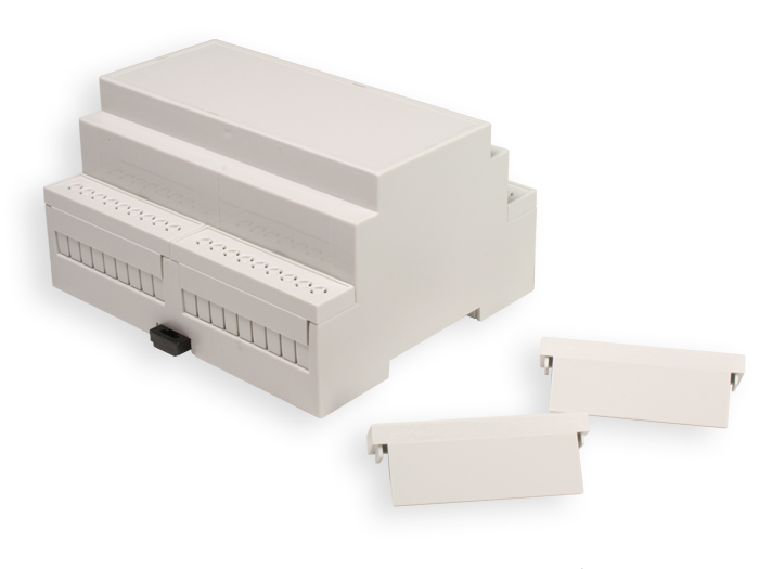 Camdenboss - Boîtier sur Rail DIN DIN 36 Connexions 58 x 90 x 106 mm - CNMB/6/KIT