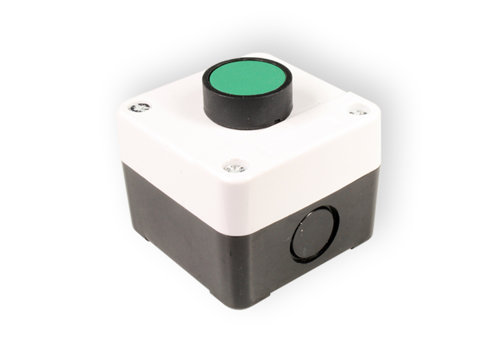 SWITCHTRONIX - Green Push Button Switch Control Box