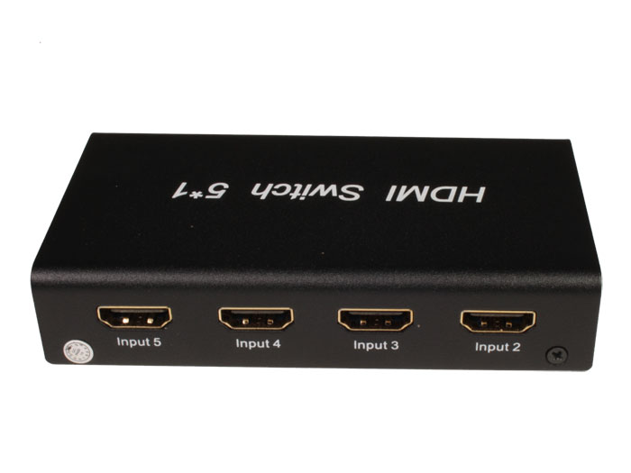 5 Input, 1 Output HDMI Selector - Amplifier - 37.620