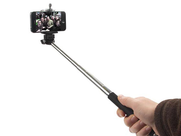 Extendable Monopod - with Smartphone Holder and WiFi Remote Control Shutter Release - Selfie Stick - CAMB18