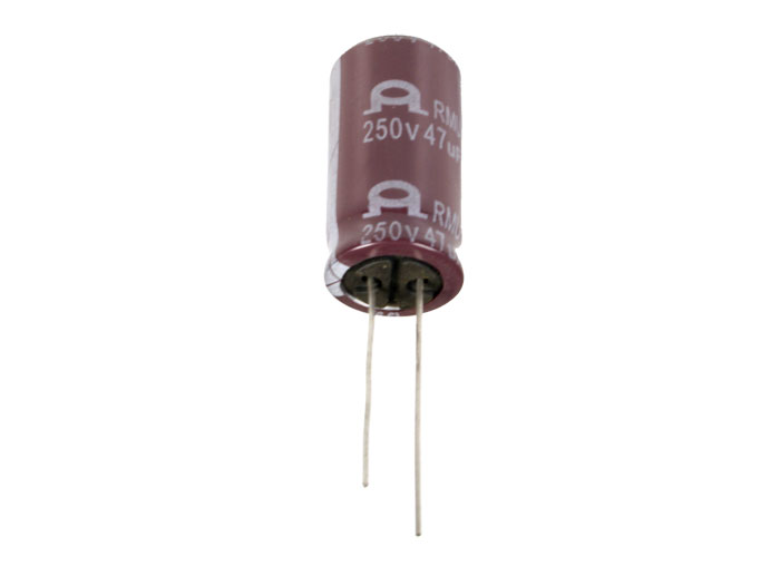 Radial Electrolytic Capacitor 47 µF - 250 V - 105°C - PJ2E470MNN1220