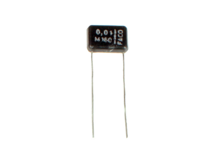 MKT Capacitor - Encapsulated - 10 nF - 100 V - 10 mm Raster