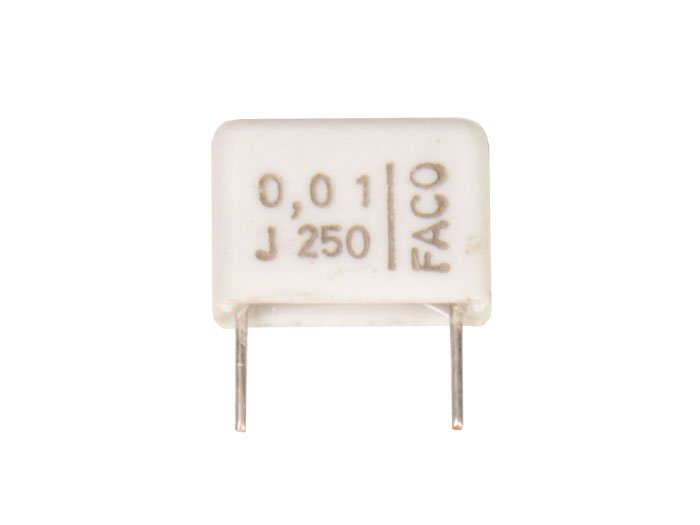 Condensador MKT Encapsulado 10 nF - 250 V - Raster 10 mm