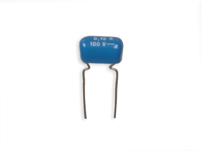 Condensador MKT Lacado 150 nF - 100 V - Raster 7,5 mm