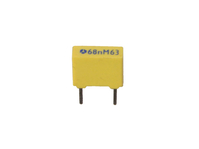 MKT Capacitor - Encapsulated - 68 nF - 63 V - 5 mm Raster