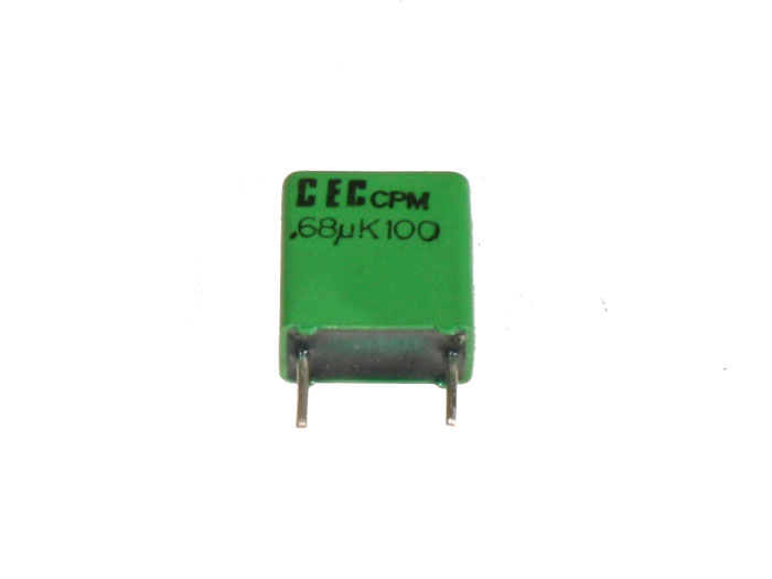 MKT Capacitor - Encapsulated - 680nf - 100 V - 10 mm Raster