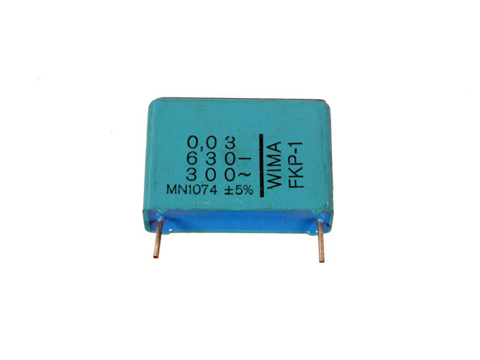 Condensador MKP Encapsulado 30 nF - 630V - Raster 22,5 mm