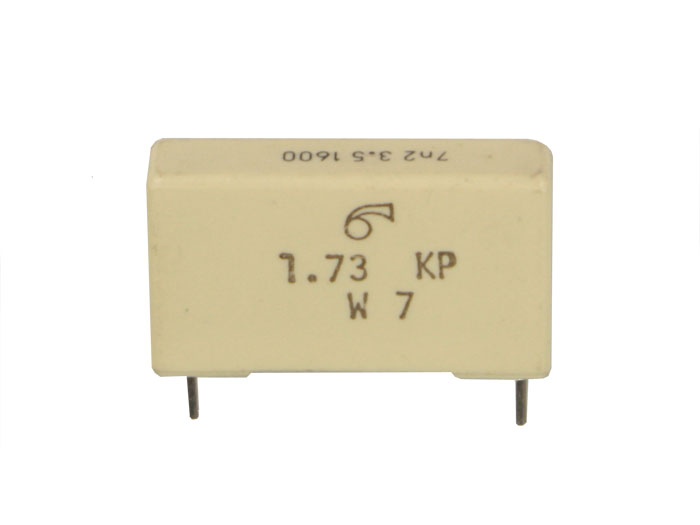 Condensador MKP Encapsulado 7,2 nF - 1600V - Raster 22 mm