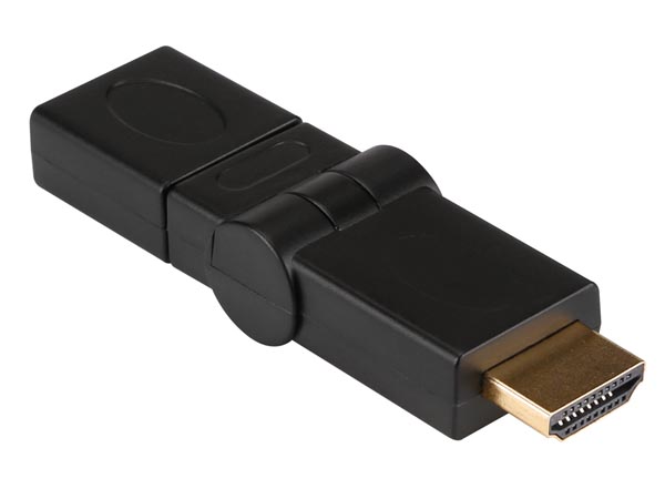 HDMI Male to HDMI Female 360° - 360° HDMI Adapter