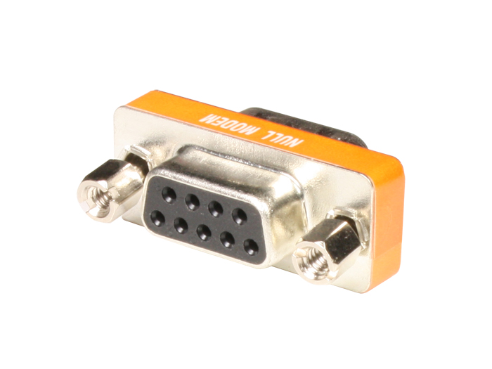 Adaptateur sub-D 9 Pin Femelle - 9 Pin Mâle - Null Modem