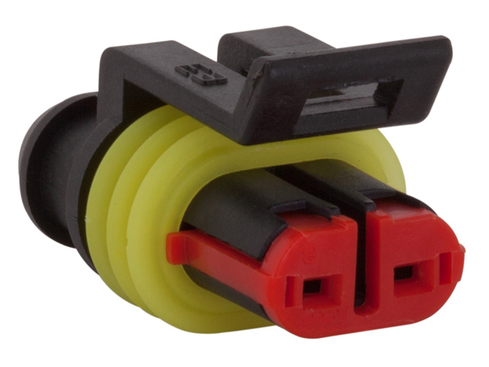 TE Connectivity Superseal 1.5 - Connecteur 2 Pôles (2 Unités)