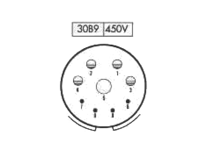 PMR30B9 - Ficha Circular Tamanho 30 ExTensão Macho 9 Pinos - C920139JP