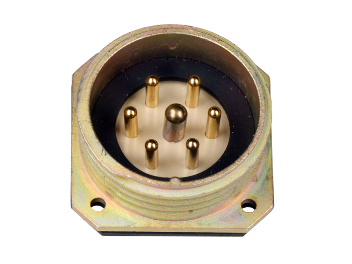 BM30B7 - 7 Contacts Male Receptacle Size 30 Circular Connector - 920237YP