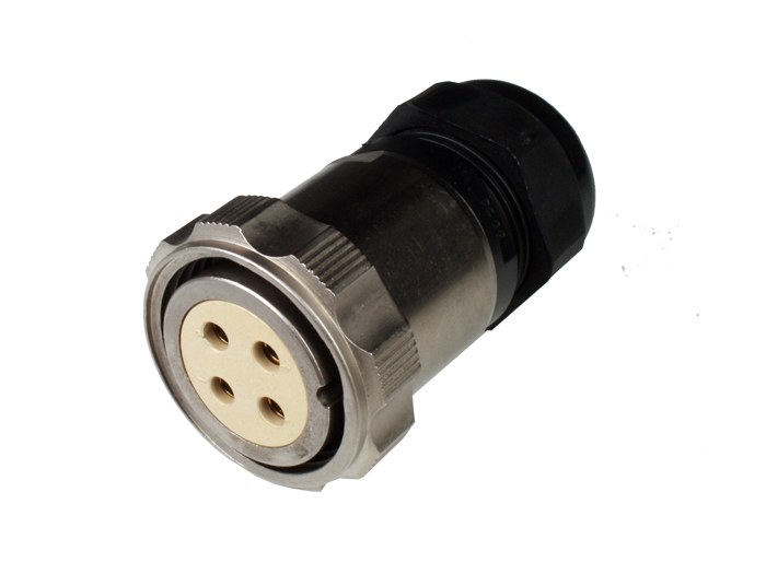 FHR30B4 - 4 Contacts Female Size 30 In-Line Mount Circular Connector - CHP30B4 - 920634HSA