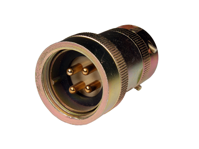 FMR30B4 - 4 Contacts Male Size 30 In-Line Mount Circular Connector - C920634HP