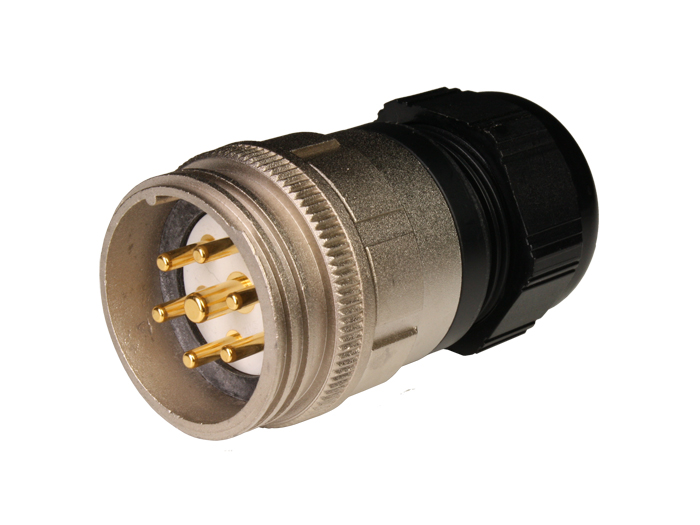 PMR30B7 - 7 Contacts Male Size 30 Straight Circular Connector Extender - 920137YP