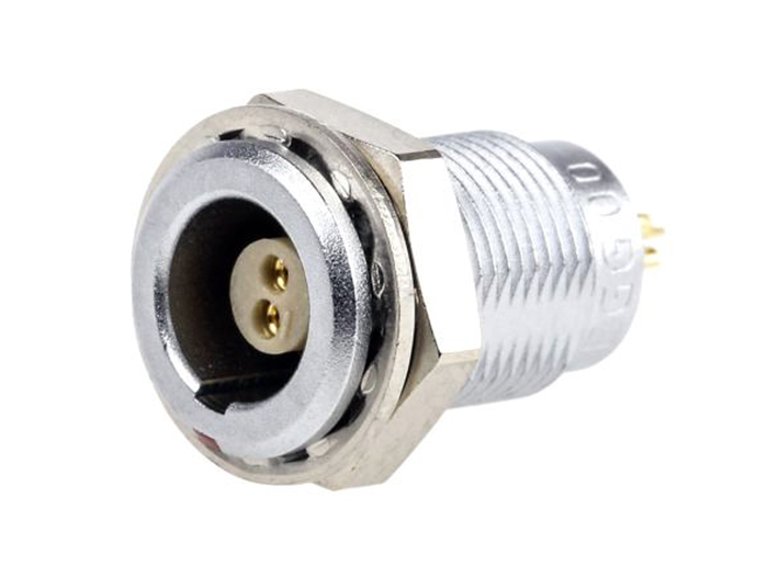Lemo Serie 00 - Connecteur Femelle Panneau 2 Pôles - EGG.00.302.CLL