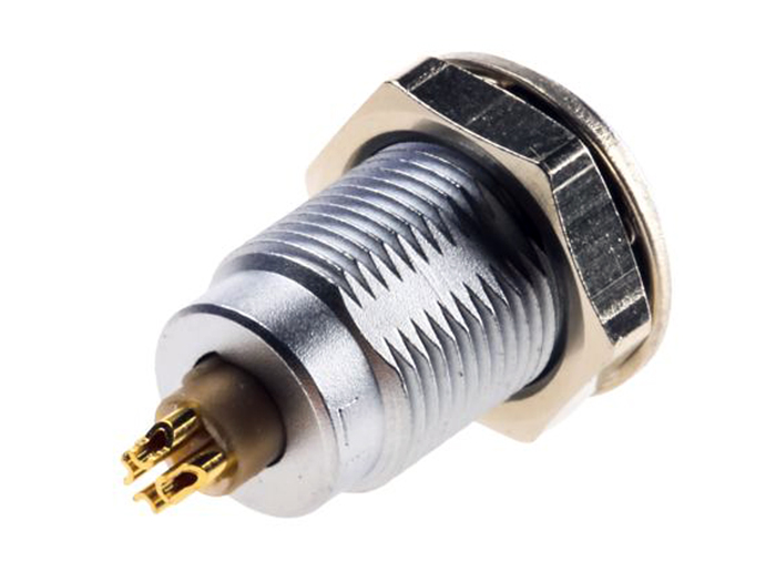 Lemo Serie 00 - Connecteur Femelle Panneau 4 Pôles - EGG.00.304.CLL