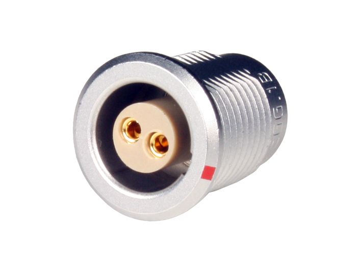 Lemo Serie 1B - Conector Hembra Base Panel 2 Contactos - EGG.1B.302.CLL