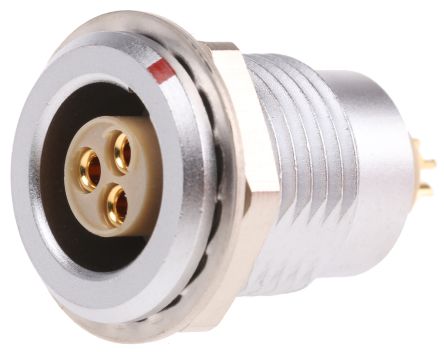 Lemo Serie 1B - Connecteur Femelle Panneau 3 Pôles - EGG.1B.303.CLL