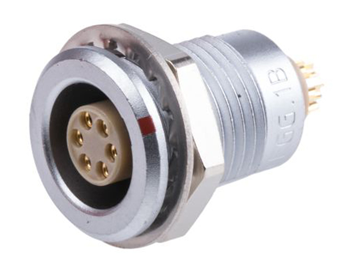 Lemo Serie 1B - Connecteur Femelle Panneau 6 Pôles - EGG.1B.306.CLL