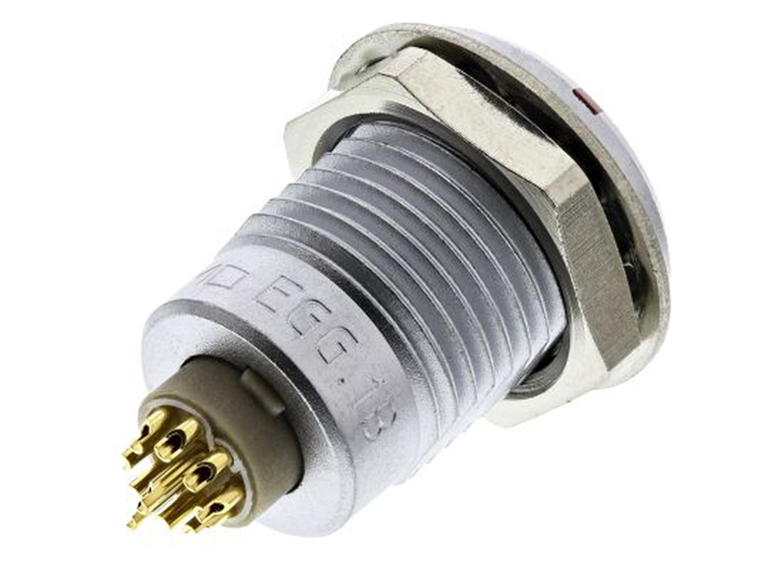 Lemo Serie 1B - Connecteur Femelle Panneau 10 Pôles - EGG.1B.310.CLL