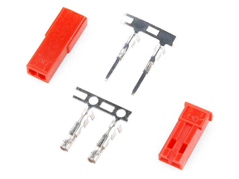 JST RCY - Ficha Macho e Fêmea para Modelismo