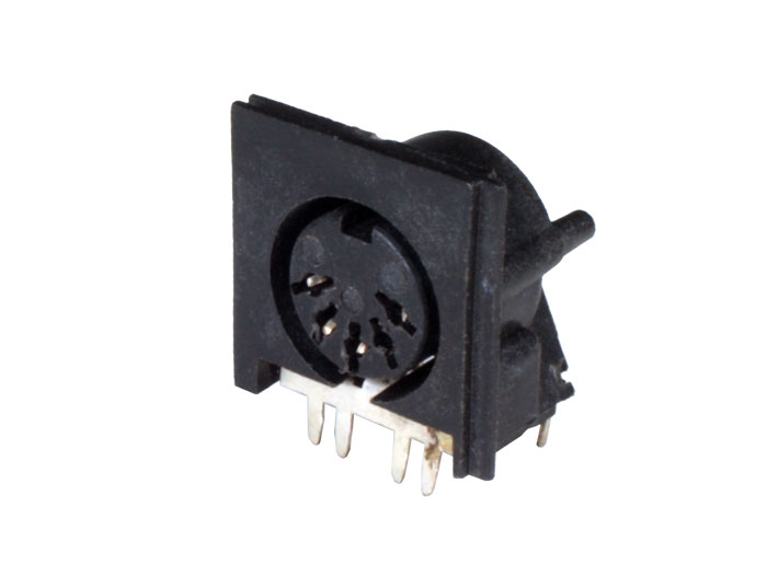 opmerking koffer terras DIN 41524 Female Connector 5 Pin Chassis-Mount 45° - 10.146/5 ("10.146/5")