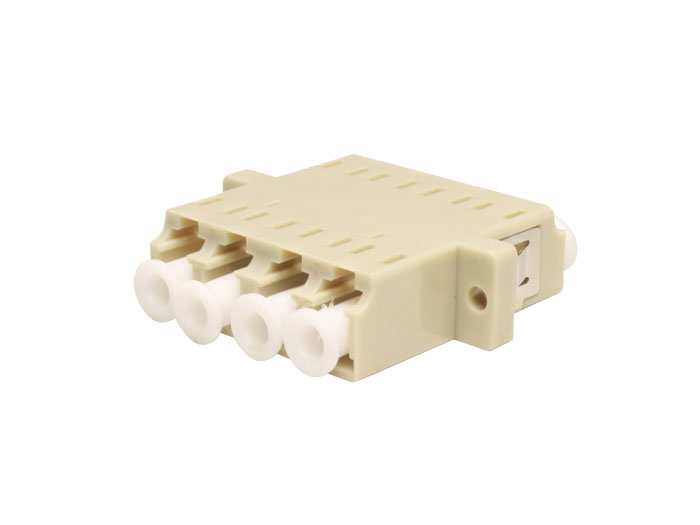LC MM QUAD - Adaptateur Fibre Optique LC vers LC Multimode Quadruple