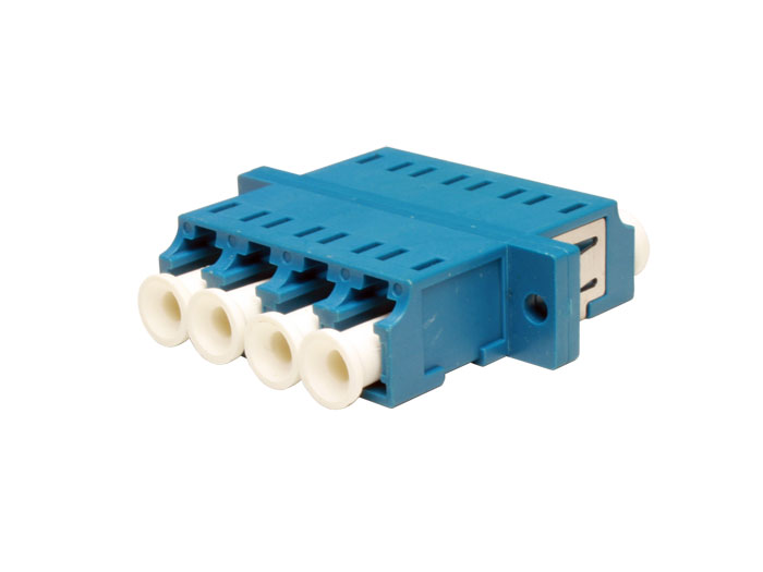 LC SM QUAD - Adaptateur Fibre Optique LC vers LC Monomode Quadruple