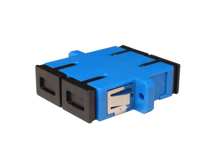 SC-UPC SM DX - Adaptateur Fibre Optique SC vers SC Monomode Duplex