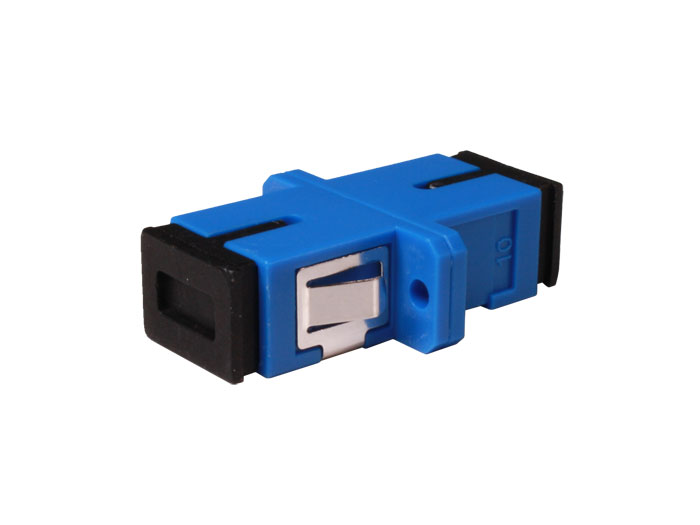 SC-UPC SM SX - Adaptateur Fibre Optique SC vers SC Monomode Simplex
