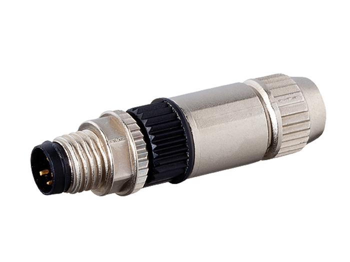 Murrelektronik MOSA M8 - Ficha Circular M8 Macho Reto 4 Pinos Metal - 7000-08351-0000000