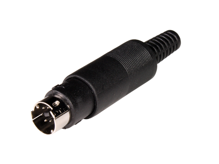 Conector mini-DIN Macho Aéreo 7 Contactos